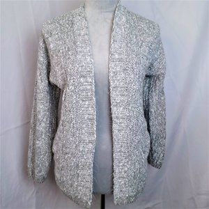 Abercrombie & Fitch Gray Cardigan Sweater